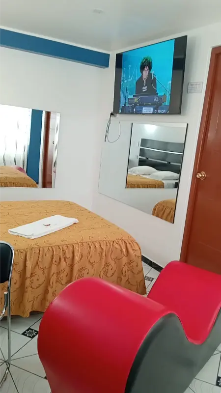 ambiente relajante en hostal queen